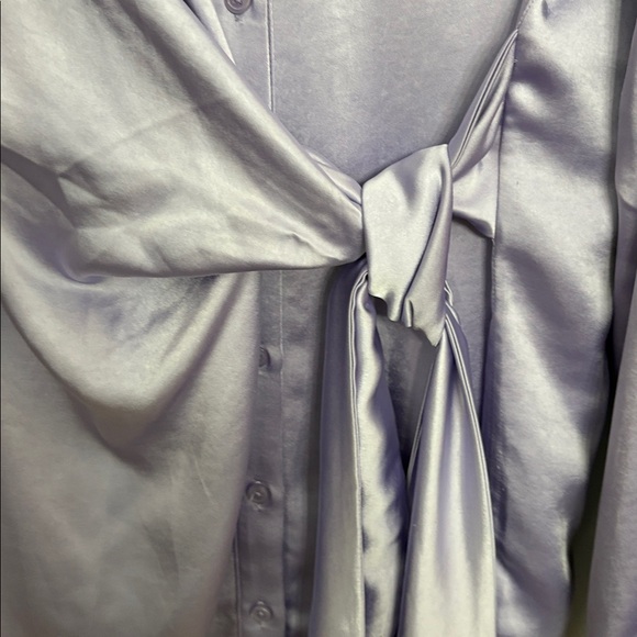 Song of Style Marta Satin dress sz M - Picture 2 of 6